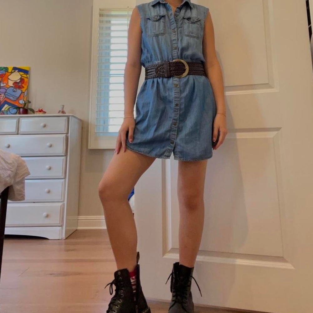DENIM DRESS